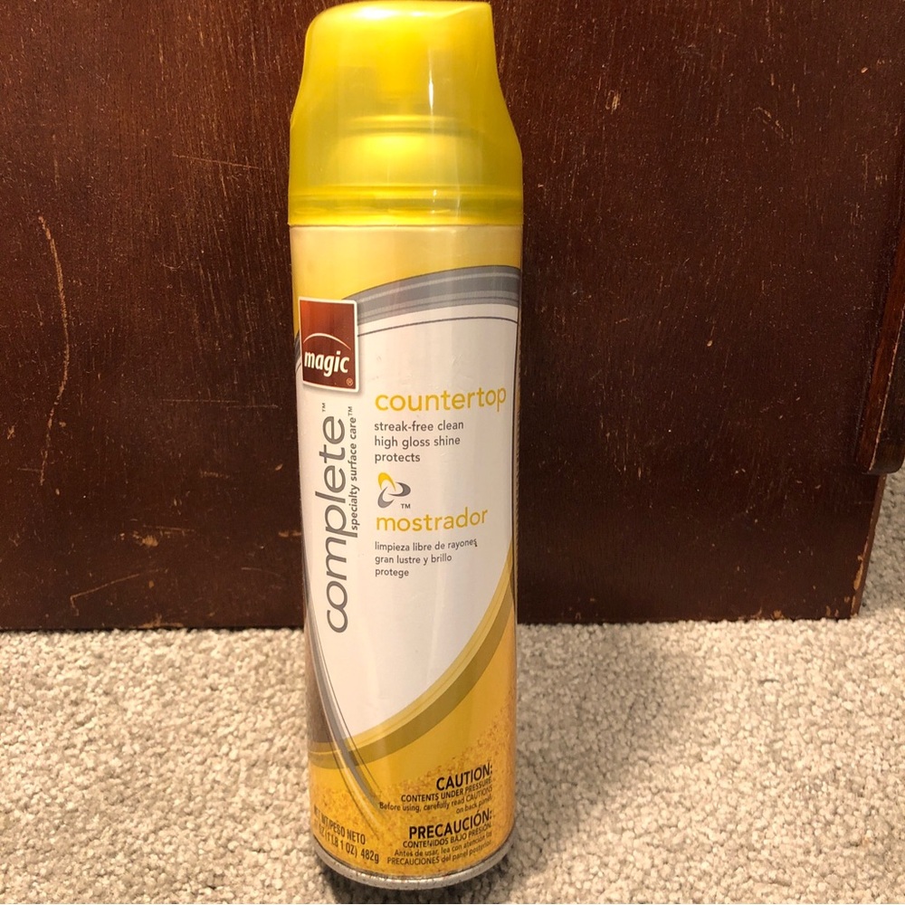 Magic Countertop Cleaner, Ideal for Laminate, 17oz DISCONTINUED Yellow Bottle